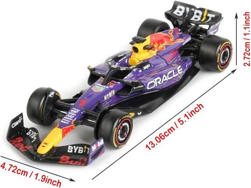 2024 1/43 LVF1 RB19#1 Formula Alloy Racing Car for Las Vegas RB19 Die Cast Adult Luxury Vehicle Collection in Kuwait