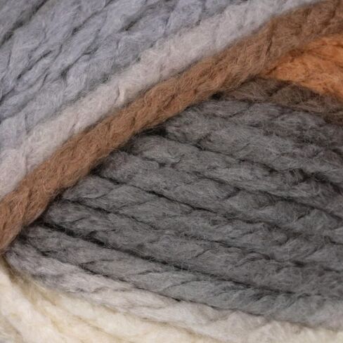 Bernat Softee Chunky Ombre Yarn ، 2.5 أوقية ، مقياس 5 مكتنزة ضخمة ، 100 ٪ من الأكريليك ، الدنيم أومبير in Kuwait