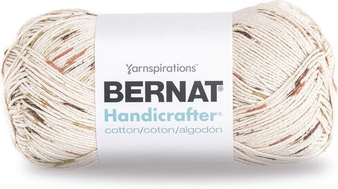 Bernat Handicrafter Cotton Yarn ، Gauge 4 Mediumeed Surfed ، Sonoma Print in Kuwait