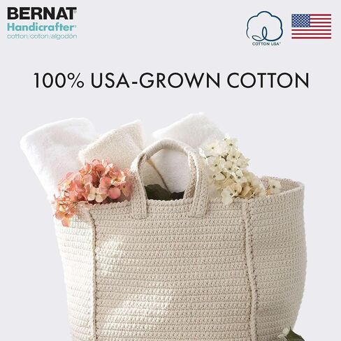 Bernat Handicrafter Cotton Yarn ، Gauge 4 Mediumeed Surfed ، Sonoma Print in Kuwait