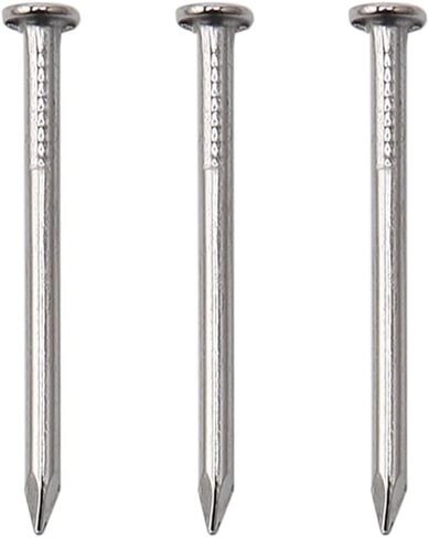 500pcs Hardware Nails, 1 Inch Nickel Plated Hanging Nails, Wall Nails for Picture Hanging, Wood Nails, Wire Nails, Small Nails (1 in) in Saudi Arabia