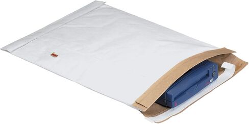 Aviditi Kraft Self-Seal Padded Mailers, #6, 12 1/2" x 19", Kraft Brown, Peel and Seal Closure, Fiber Cushioned Envelopes for Protecting Items During Shipping and Mailing, Case of 25 in Saudi Arabia
