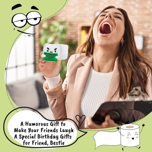Gag Birthday Friendship Gifts for Women Best Friend Easter Basket Stuffers, Funny Small Handmade Knitted Crochet Unique Birthday Gifts Ideas for Her Him, Bestie BFF Female Friend Christmas Cute Stuff in Saudi Arabia
