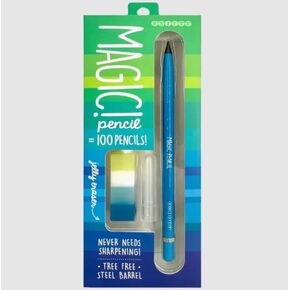 SNIFTY Magic Pencil and Eraser Set, Blue