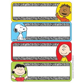 Eureka Peanuts Composition Stickers - Label