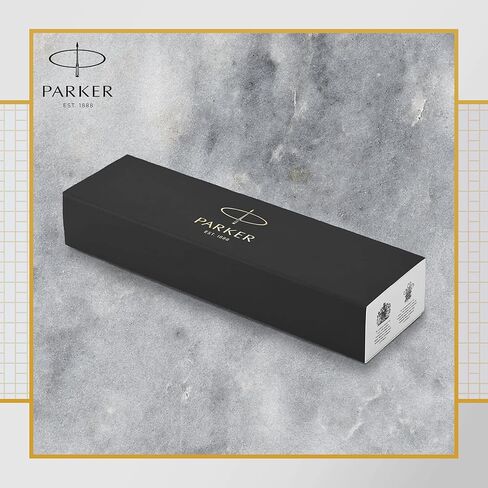 Parker IM Rollerball Pen | Stainless Steel with Chrome Trim | Fine Point with Black Ink Refill | Gift Box in Kuwait
