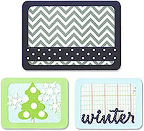 Sizzix, Christmas Elements, Thinlits Die Set , 10 Pack, Multiple Sizes, us:one in Saudi Arabia