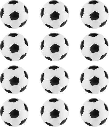 Super Z Outlet Mini Foam Sports Balls for Kids Adults Mini Baseball Football Basketball Soccer Stress Bulk Toy Game Party Decoration Relaxable (Soccer) - Pack of 12 in Kuwait