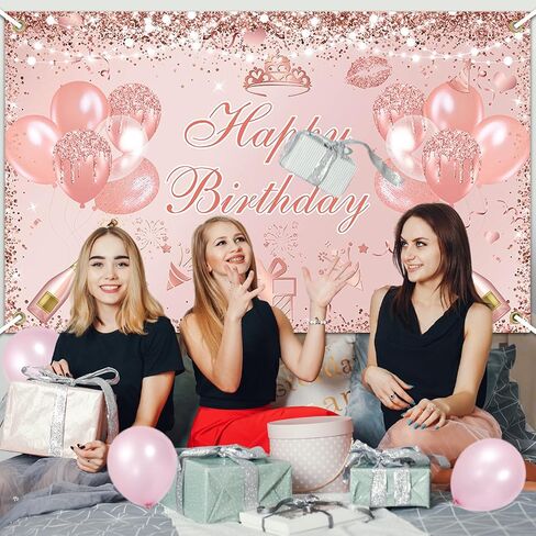 Teal Silver Birthday Banner 6x3.6 ft Turquoise Birthday Decorations Mint Green Banner for Men Women Teal Photo Background in Kuwait