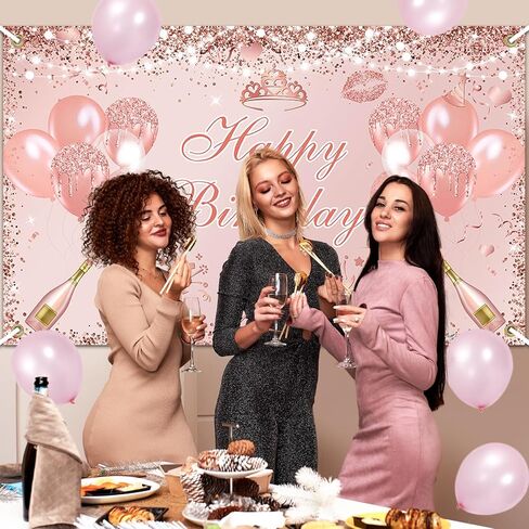 Teal Silver Birthday Banner 6x3.6 ft Turquoise Birthday Decorations Mint Green Banner for Men Women Teal Photo Background in Kuwait