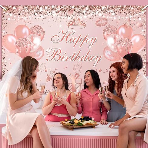 Teal Silver Birthday Banner 6x3.6 ft Turquoise Birthday Decorations Mint Green Banner for Men Women Teal Photo Background in Kuwait