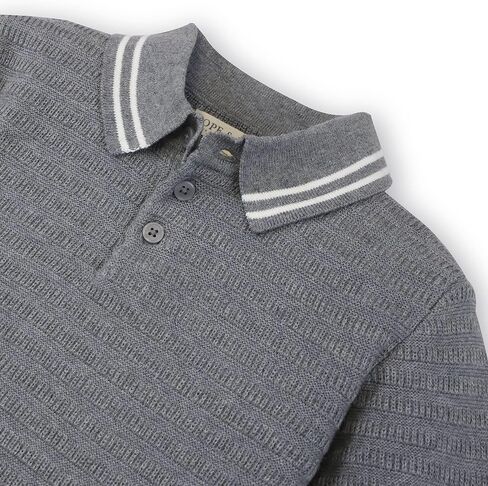 Hope & Henry Boys' Short Sleeve Sweater Polo in Kuwait