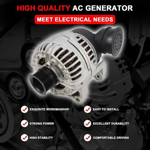 المولد لسيارات BMW M5 M6 V10 5.0L 2006-2010 أخاديد البكرة 6، استبدال 12317836592 12317834160 in Kuwait