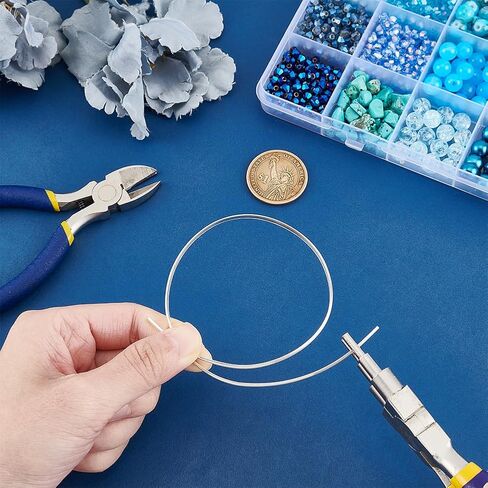 BENECREAT 16.4 Feet 999 Sterling Silver Wire, 32 Gauge Round Craft Wire Roll for Wire Wrap Jewelry Making, Spool Project, Bracelets and Earrings in Saudi Arabia
