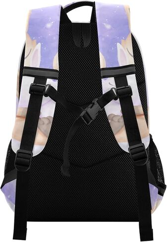 Alaza Ornament Paisley Bandana Print Black Backpack Pres for Women Men Personalized Laptop Notebook Babe School Bag School Daypack ، 13 14 15.6 inch in Kuwait