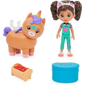 Gabby’s Dollhouse, Art Studio Set with 2 Toy Figures, 2 Accessories, Delivery and Furniture Piece, Kids Toys for Ages 3 and up