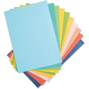 Sizzix Surfacez Cardstock, A4,Summer Colors, 40 Sheets, Multicolor, One Size