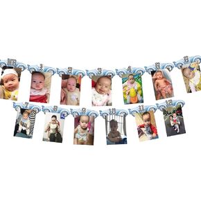 Race Car First Birthday Party Decorations, Fast one First Birthday Monthly Photo Banner，Fast One Photo Banner ，Racing Car 1st Birthday Photo Banner for Boys。