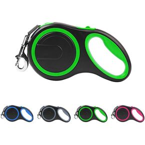 26ft Retractable Leash for Small Dogs, Medium Breeds & Large Pets -Up to 110lb (Rose red,26ft)