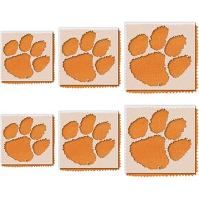 Clemson Tigers Paw Stencil – 12 x 11.54 Inches, Officially Licensed, Durable and Reusable Stencil for Painting on Wood, Walls, Signs, and Home Decor – Perfect for DIY Crafts and Game Day Decorations