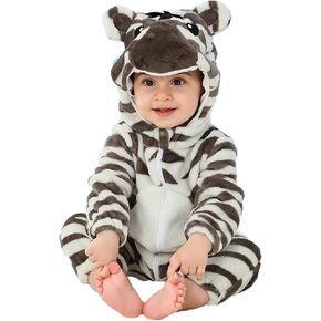 CuteOn Toddler Halloween Costume Onesie Cosplay Romper Christmas Infants Baby Costume Zebra 3Months-4Years