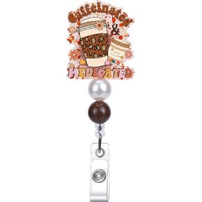 Physical Therapy Badge Reel Retractable, PT Healthcare ID Card Badge Holder with Swivel Clip, Name Tag Badge Accessories, Physical Therapy Gifts