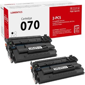 070 Black Toner Cartridge (2-Pack) - Loment Compatible CRG-070 Toner Cartridge Replacement for 070 imageCLASS MF465dw MF462dw LBP247dw LBP247dw Printer