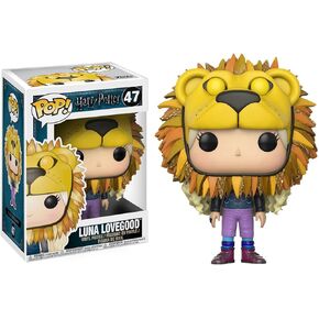 Funko Pop Movies: Harry Potter - Luna Lovegood W/Lion Head Collectable Figure