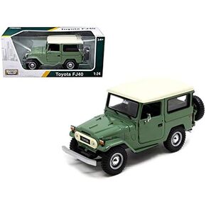StarSun Depot Toyota FJ40 Medium Green 1/24 Model Car by Motormax