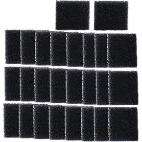 Pump Filter Pads Compatible with AeroGarden Filter Sponge Replacement Accessories, Reduces Dirt & Debris in Pump (Pack of 26)