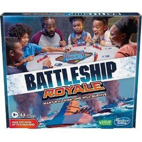 Hasbro Battleship Royale Party Game for 2 to 6 Players, Battleship Board Game for Groups, Family Games for Ages 8 and Up, (Amazon Exclusive)