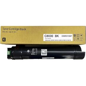 C8030 Black Toner Cartridge 006R01697 Black Toner Compatible with Xerox AltaLink C8030 C8035 C8045 C8055 C8070 Printer(1 Pack,Black)