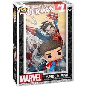 Funko POP! Comic Cover: Marvel - The Amazing Spider-Man #1 - Spider-Man - Collectable Vinyl Figure - Gift Idea - Official Merchandise - for Kids & Adults - Marvel Fans - Model Figure for Collectors