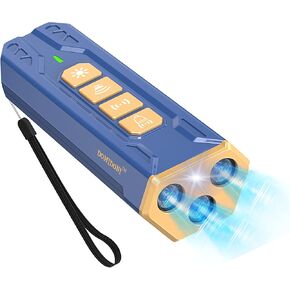 2025 Upgraded Dog Bark Deterrent Device - Anti-Bark Devices for Dogs, No More Barks Dog Training Tool (Blue)