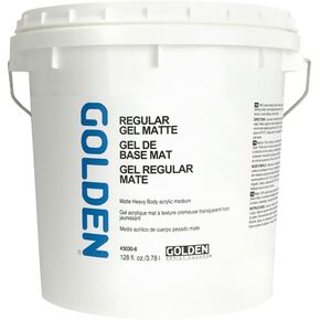 Golden Artist Colors - Regular Gel Matte - 128 oz Jar