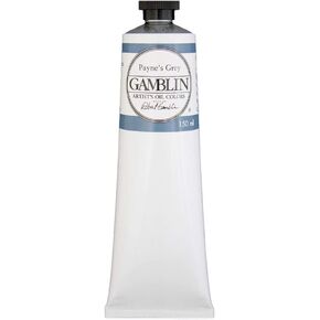 5.07 oz. Artists' Grade Oil Color-Color: Payne'S Grey