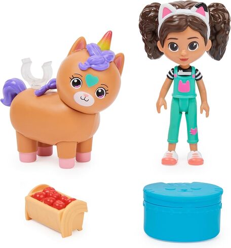 Gabby’s Dollhouse, Art Studio Set with 2 Toy Figures, 2 Accessories, Delivery and Furniture Piece, Kids Toys for Ages 3 and up in Saudi Arabia
