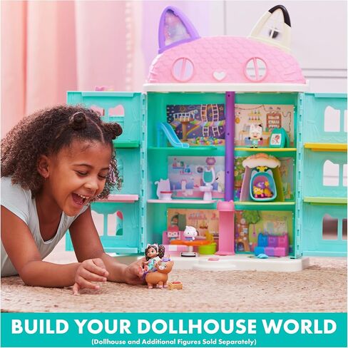 Gabby’s Dollhouse, Art Studio Set with 2 Toy Figures, 2 Accessories, Delivery and Furniture Piece, Kids Toys for Ages 3 and up in Saudi Arabia