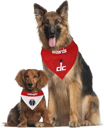 Pets First NBA Sacramento Kings Reversible and Adjustable Dog Bandana, Large/X-Large in Saudi Arabia
