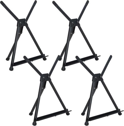 MEEDEN 10-Piece Artist Tabletop Display Easel, Aluminum Tripod Easel,Collapsible Folding Frame Easel,Portable Lightweight Table Top Easel,Hold Canvas Up to 22X24inches. in Saudi Arabia