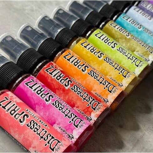 Tim Holtz Ranger Ink Invent Spritz ، 12 حزمة حزمة 1 أوقية - يونيو 2024 إصدار in Saudi Arabia