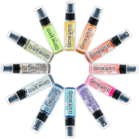Tim Holtz Ranger Ink Invent Spritz ، 12 حزمة حزمة 1 أوقية - يونيو 2024 إصدار in Saudi Arabia