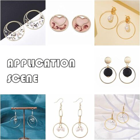 Fashewelry 50pcs Brass Circle Open Bezel Charms Connectors 25mm bronze bronze rollow rolling interning rains for dangl in Kuwait