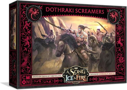 CMON A Song of Ice & Fire Tabletop Miniatures Game Targaryen Starter Set - Command The Fierce House Targaryen! Strategy Game for Adults, Ages 14+, 2+ Players, 45-60 Minute Playtime, Made by CMON in Saudi Arabia