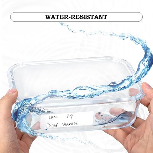 Blank Removable Freezer Labels, Removable Labels Water Oil Resistant for Food Containers Jars Pantry Organization (500-PCS, 1 * 2INCH) in Saudi Arabia