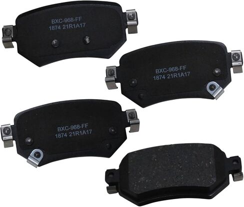 Bendix Premium SBC834 Ceramic Rear Brake Pads for Select Models Cadillac Escalade, Escalade ESV, EXT, Chevrolet Avalanche 1500, Silverado Suburban Tahoe, GMC Sierra Yukon, Yukon XL 1500 in Saudi Arabia