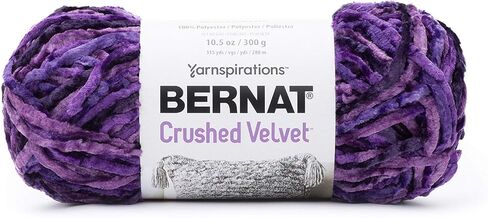 Bernat Crushed Velvet Yarn, Potent Purple in Saudi Arabia