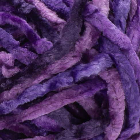 Bernat Crushed Velvet Yarn, Potent Purple in Saudi Arabia
