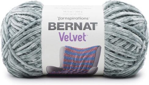 Bernat Crushed Velvet Yarn, Potent Purple in Saudi Arabia