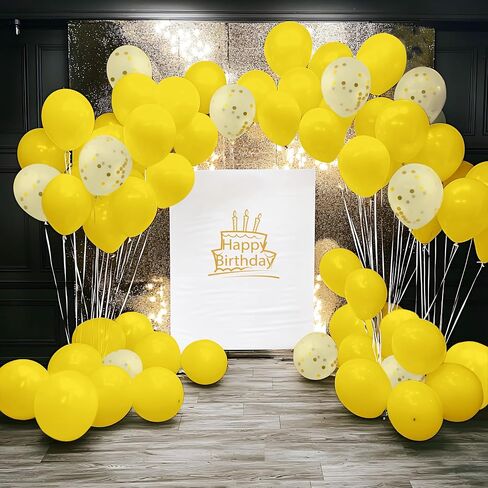 JOYIN 150 Pcs White Balloons, Different Sizes 18 12 10 5 Inch White Latex Balloon Arch Kit with Instruction for Birthday Party Graduation Wedding Holiday Decoration in Saudi Arabia